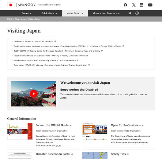 Visiting Japan