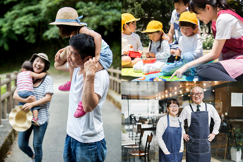 “Social Security Reform for All Generations” to contain the increased burden of an aging society and address the declining birthrate.