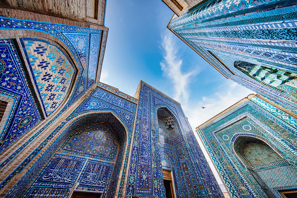 The Shakhi-Zinda compound