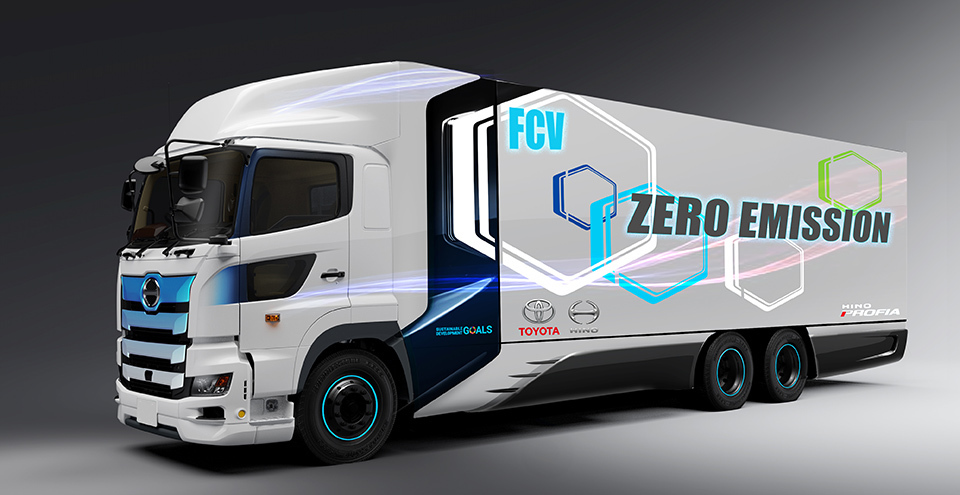 Fuel cells are also being developed for heavy-duty trucks, which account for a high proportion of CO2 emissions by commercial vehicles.