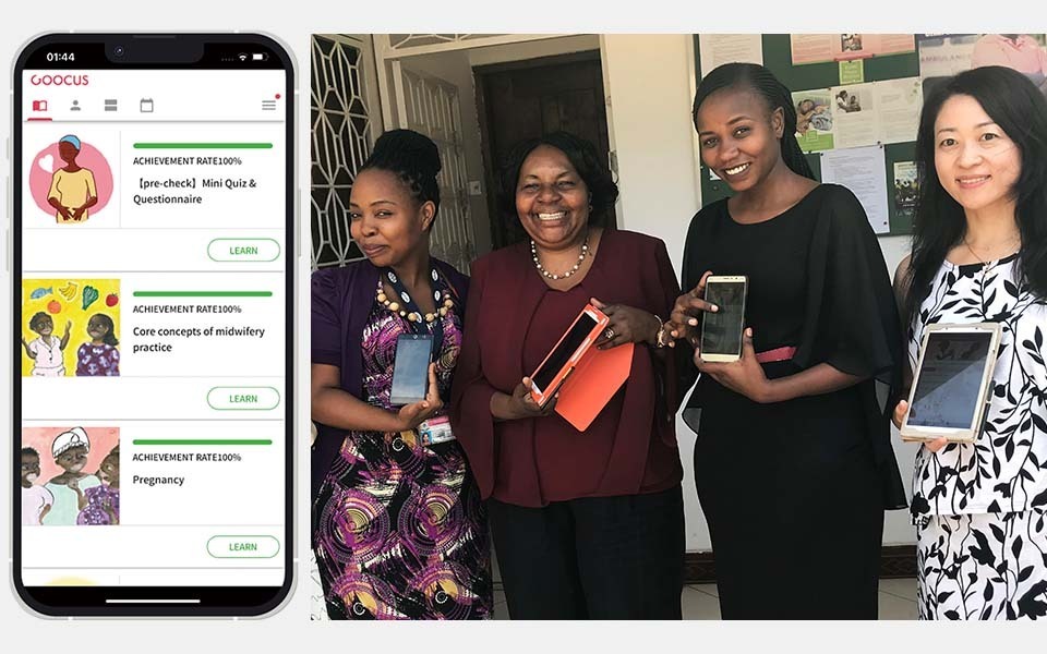 Midwives can use the app, co-developed by Shimpuku, for self-study on their smartphones and tablets. The app is based on WHO guidelines for childbirth care and has been enhanced to make it more applicable to clinical practice.