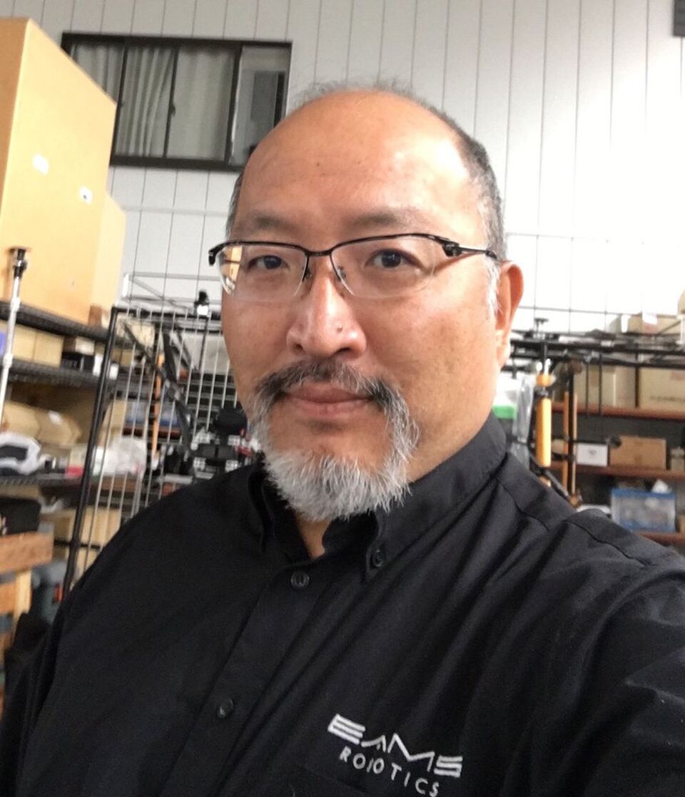 Sotani Hideji, president of Eams Robotics.
