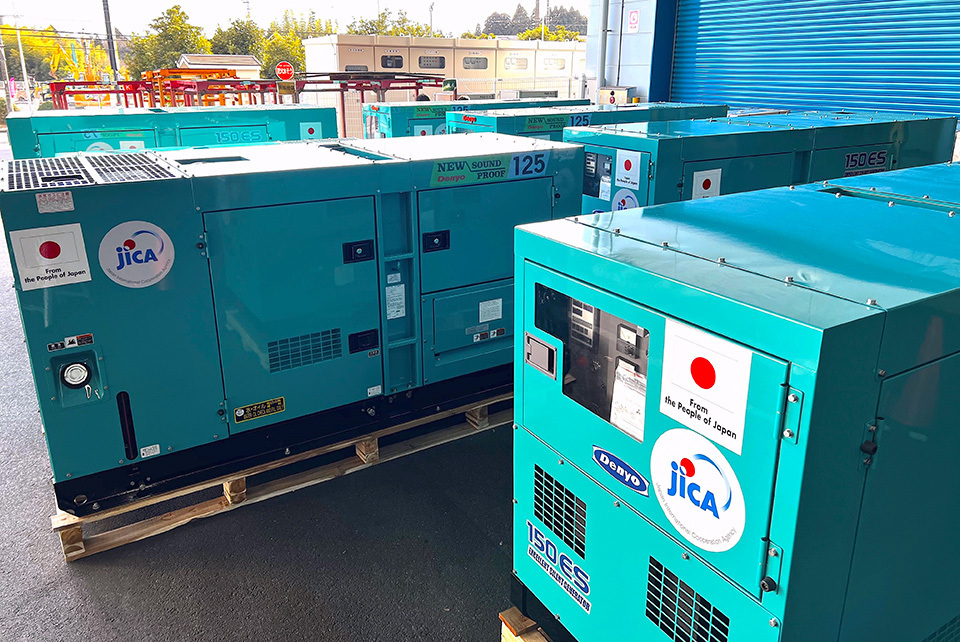  The Government of Japan has provided generators to Ukraine  through Japan International Cooperation Agency (JICA) and UNHCR to help Ukrainians in the bitter cold. JICA