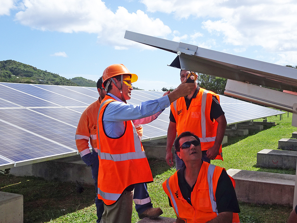 Japan will promote the “Asian Zero Emission Community” concept, and provide support, including for the introduction of renewable energy in island countries thereby contributing to the realization of the global Green Transformation (GX). JICA