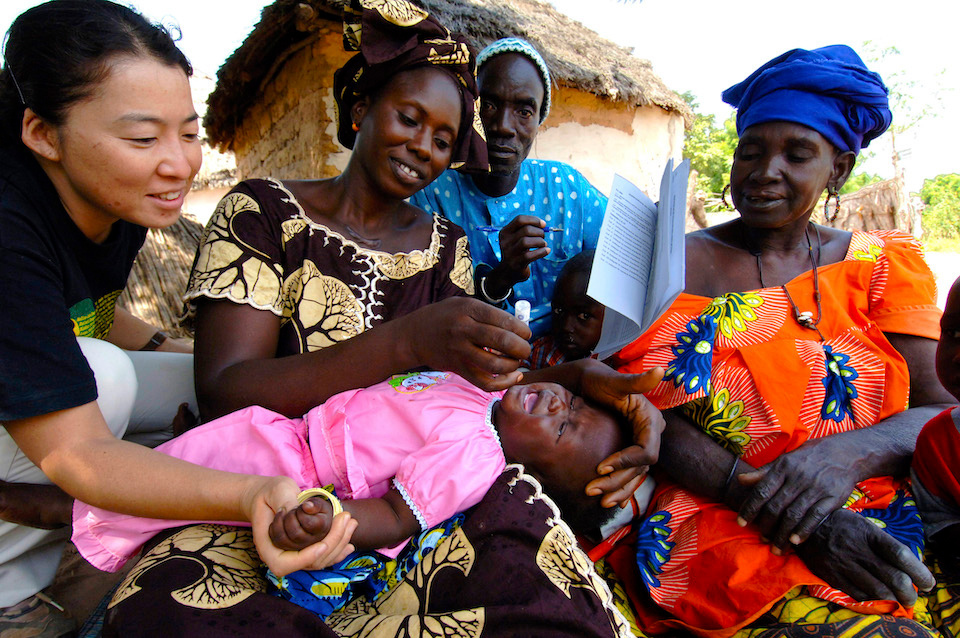 the Japanese government has been committed to human security and has supported initiatives related to the healthcare sector in order to achieve universal health coverage.