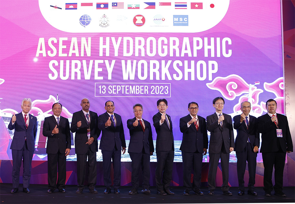 The ASEAN Hydrographic Survey Workshop was held in Indonesia on September 13, 2023.