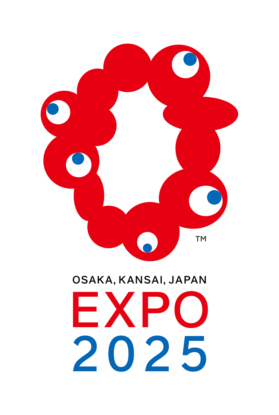 Logo for the Expo 2025 Osaka, Kansai Japan, featuring vibrant colors and cultural motifs representing the event's theme.