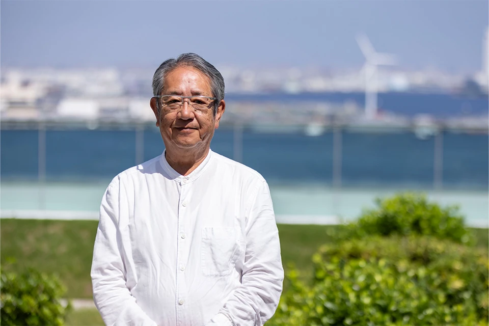 A photo if Takanami Masamitsu, CEO of e6s Ltd.