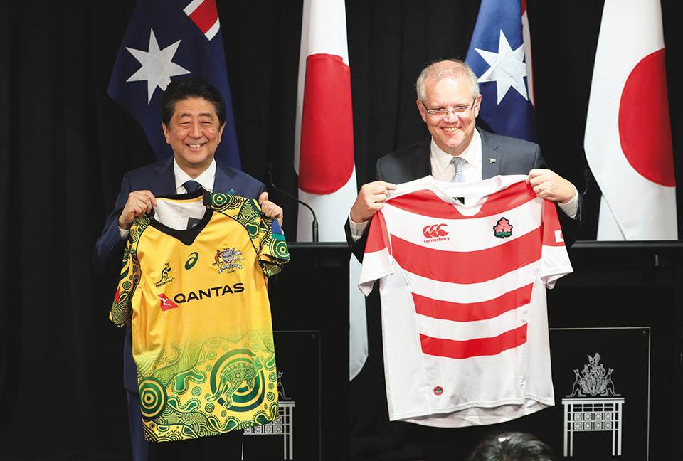 Met with the Hon. Scott Morrison, Prime Minister of the Commonwealth of Australia, in the Commonwealth of Australia. (November 2018)