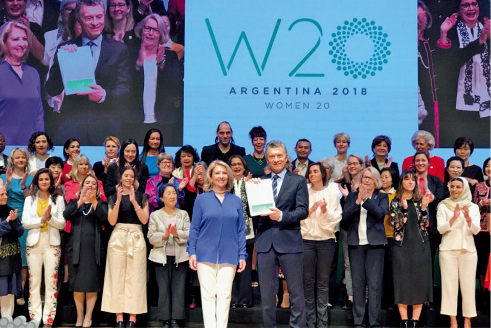 In October 2018, the W20 Argentina Summit was held in Buenos Aires.