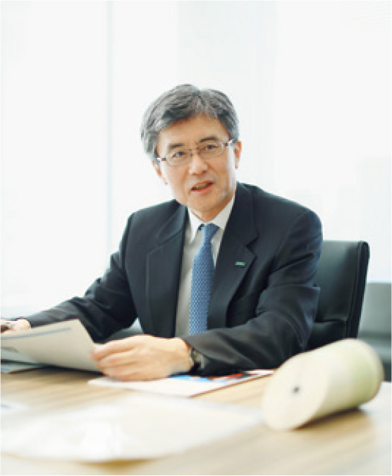Satoshi Shimoyama, general manager of the Water Treatment Division.