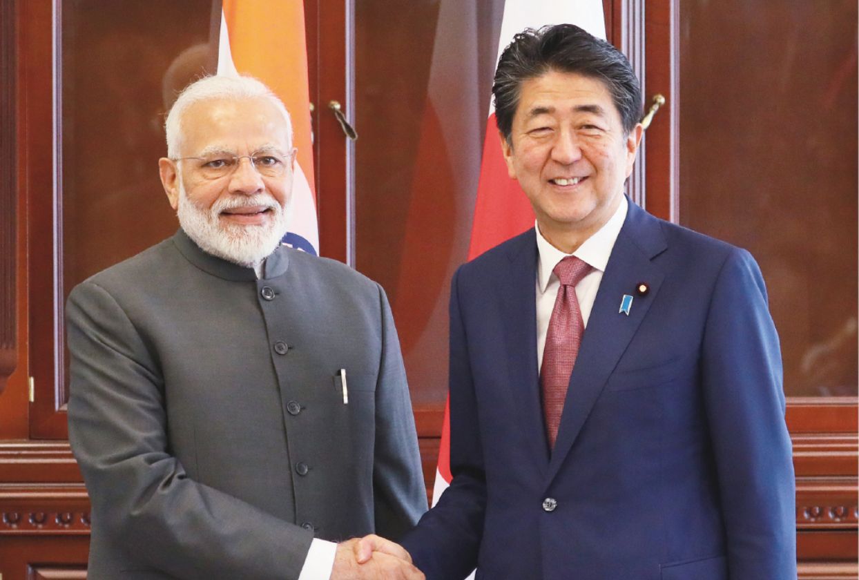 Met with H.E. Mr. Narendra Modi, Prime Minister of India, in the Russian Federation. (September 2019)
