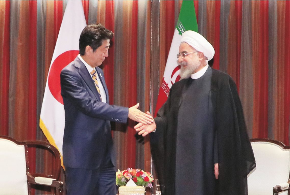 Met with H.E. Dr. Hassan Rouhani, President of the Islamic Republic of Iran, in the United States of America. (September 2019)