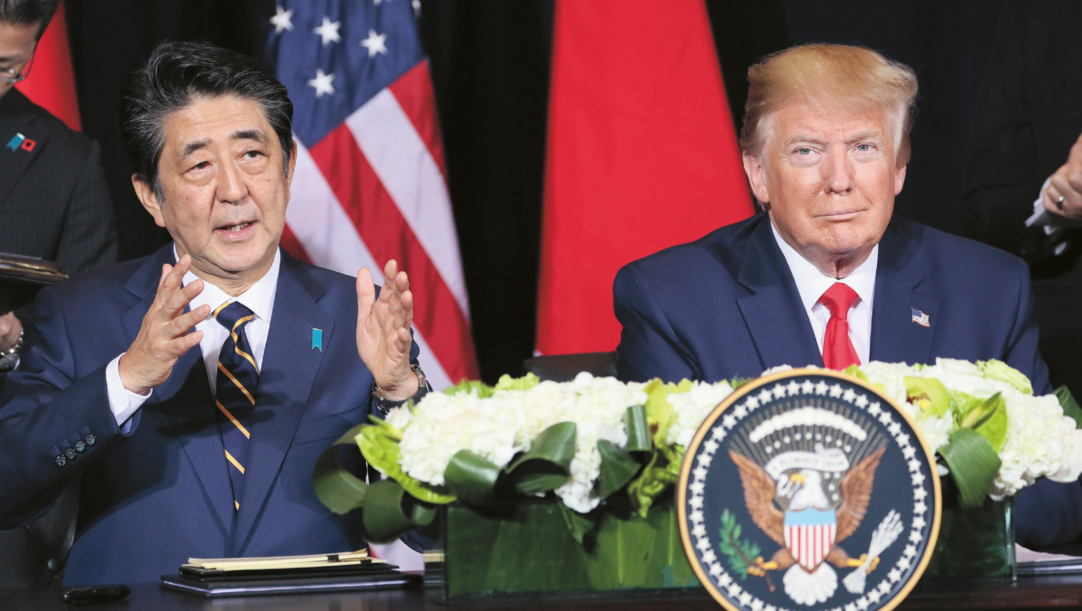 Met with the Honorable Donald J. Trump, President of the United States of America, in the United States of America. (September 2019)