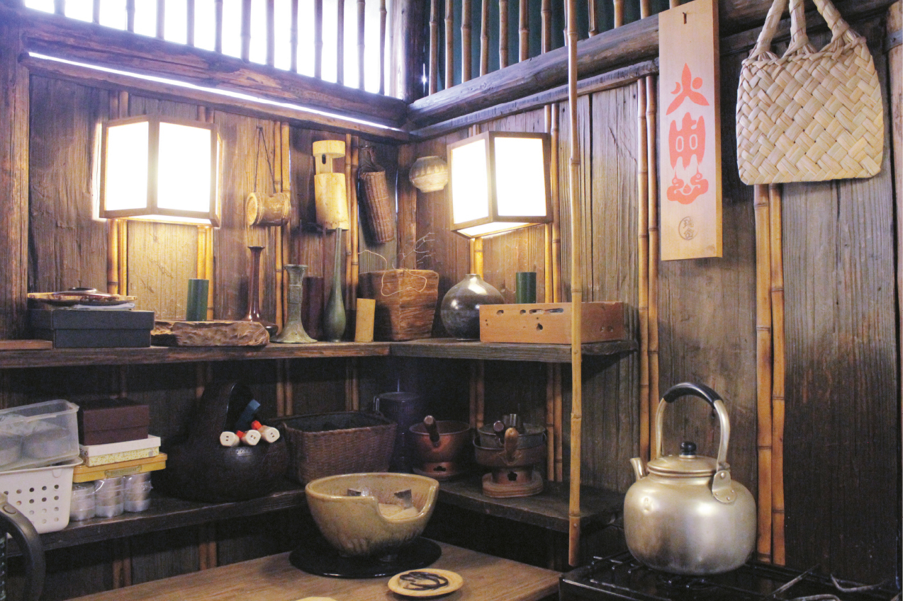 Behar said he collected his ladle, bowl and other tea ceremony implements from antique shops in Japan.