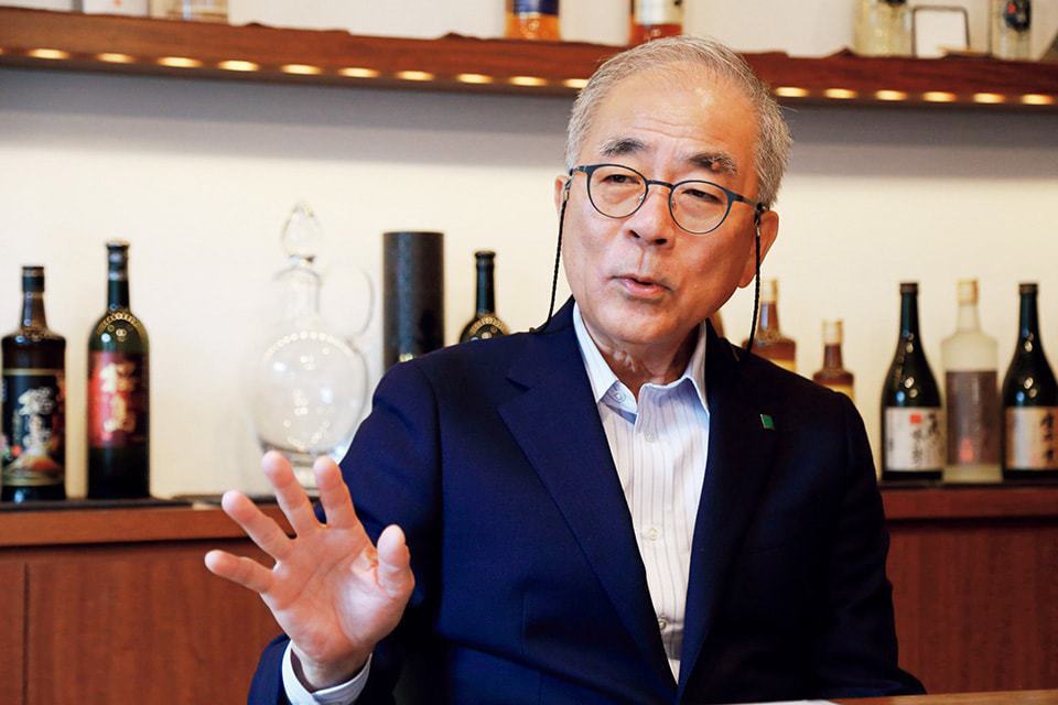 Kazuto Hombo, president of Hombo Shuzo Co., Ltd.
