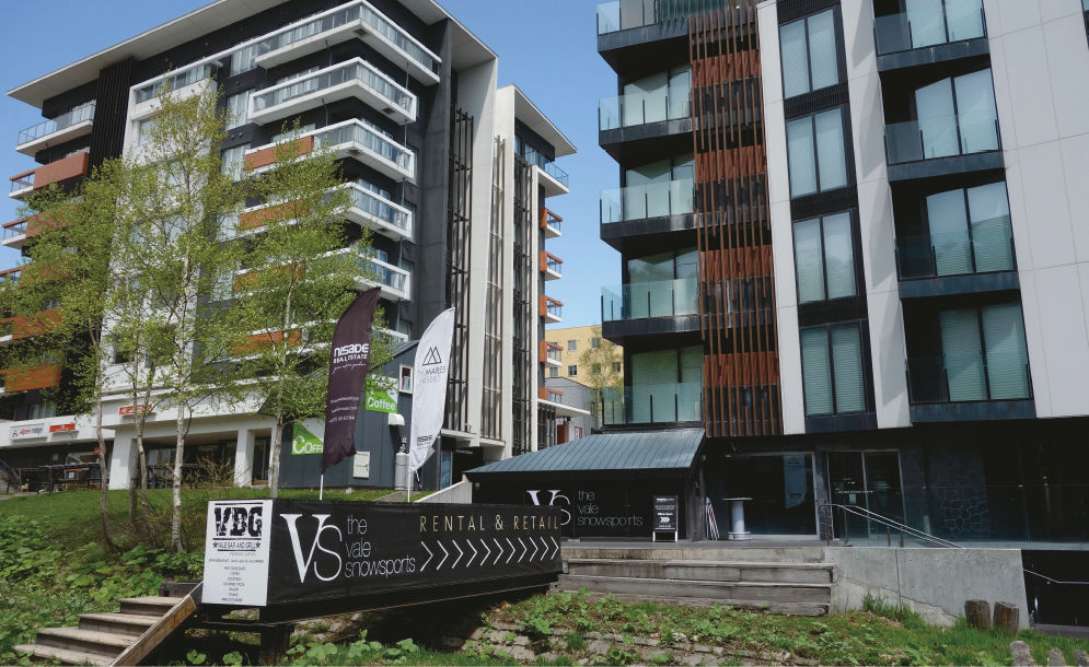 Kutchan supports the development of luxury condominiums and hotels, while enforcing strict town aesthetic standards.