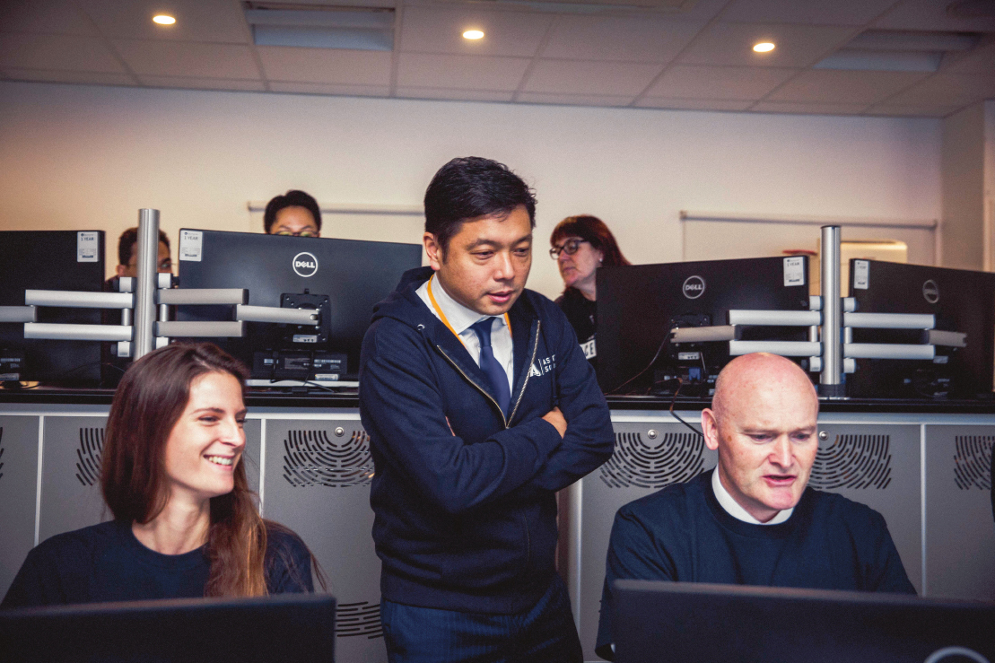 Astroscale has several bases overseas, including an Operations and Control Center in Harwell, United Kingdom.