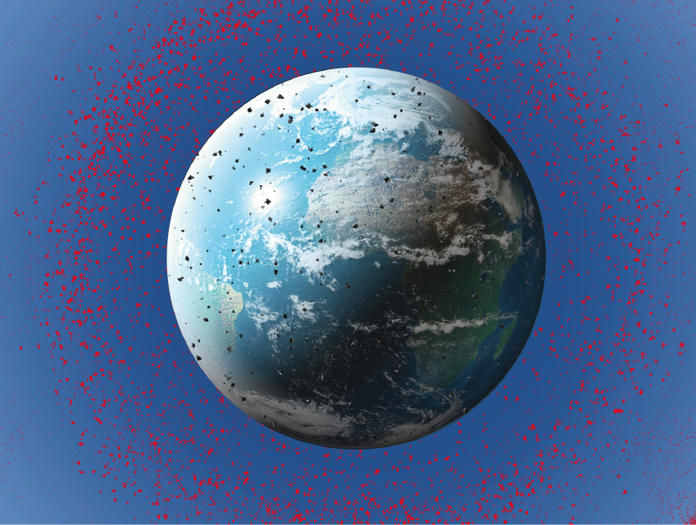 The magnitude of space debris problem is staggering.