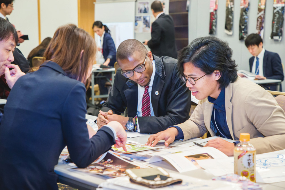 Scene at the African Business Network Fair held in March this year.